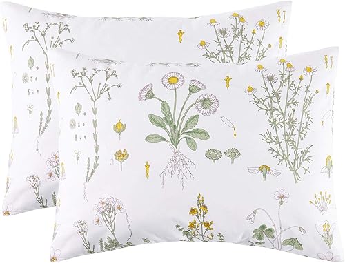 Wake In Cloud - Paquete de 2 fundas para almohada