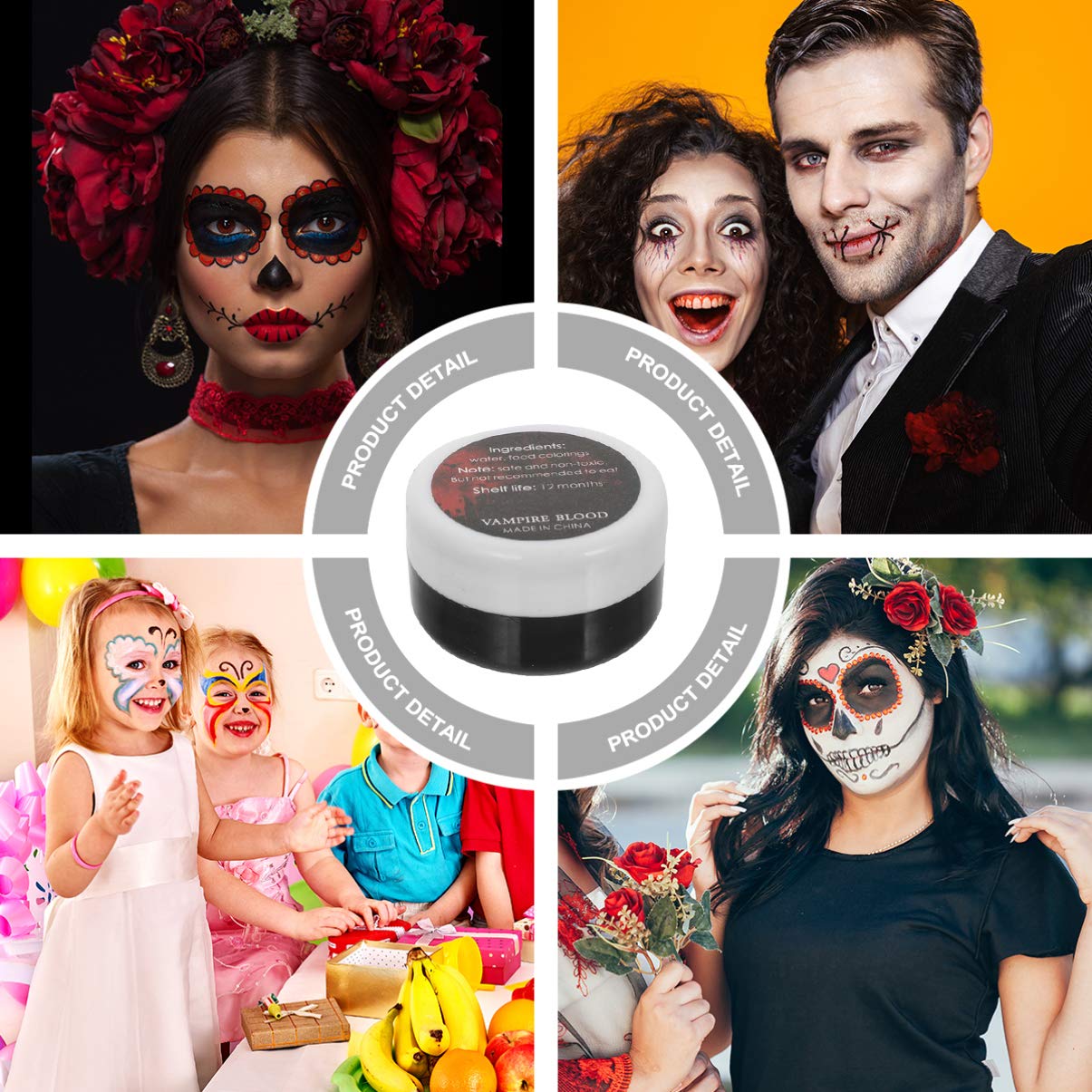 Set Makeup Tools Special Effects Skin Wax Face Painting Wax Special Effects Makeup Wax Fake Scars Making Wax Fake Wound Makeup Wax Halloween Makeup Skin Wax