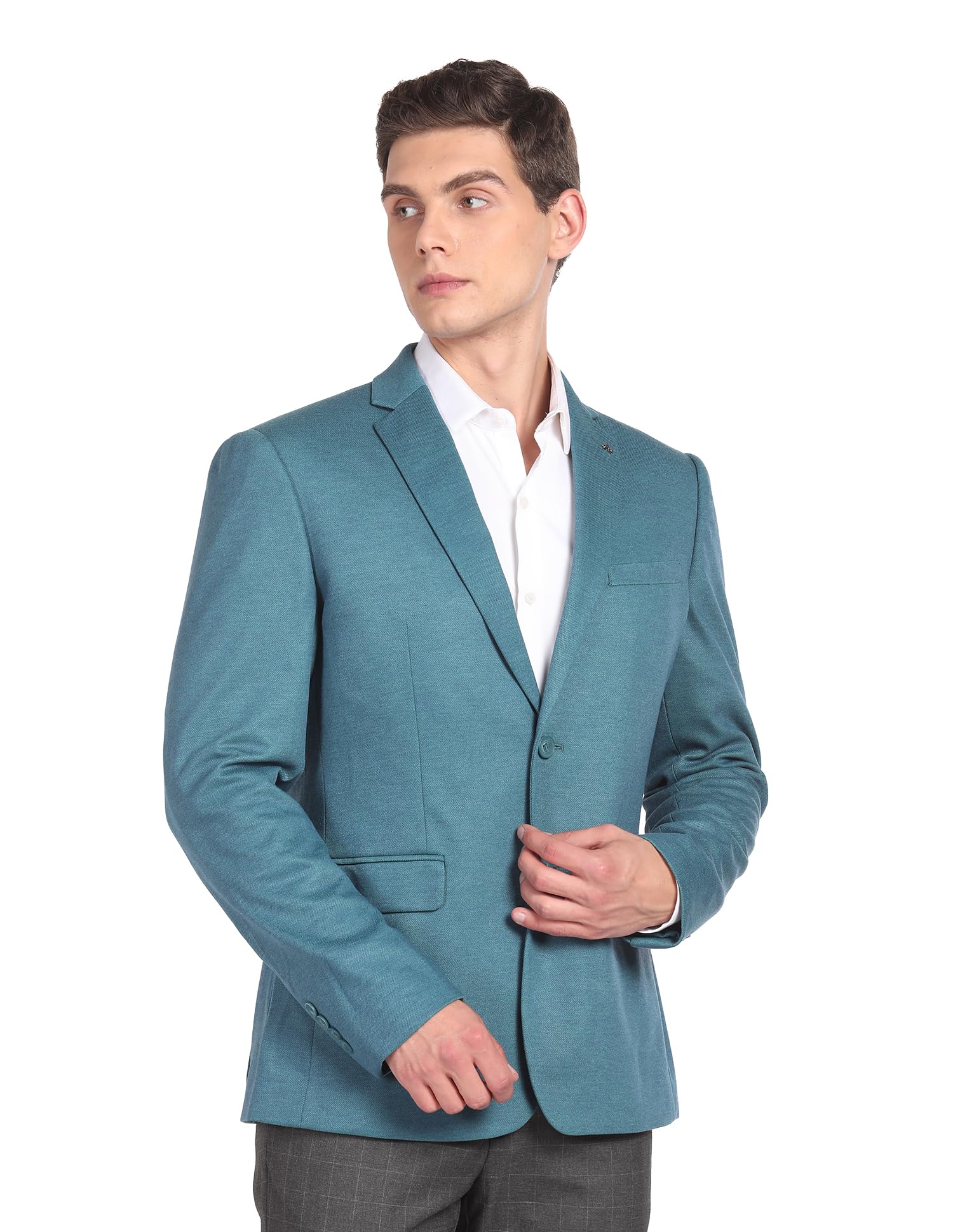 arrow Men's Single Breasted Slim Blazer-picture-16
