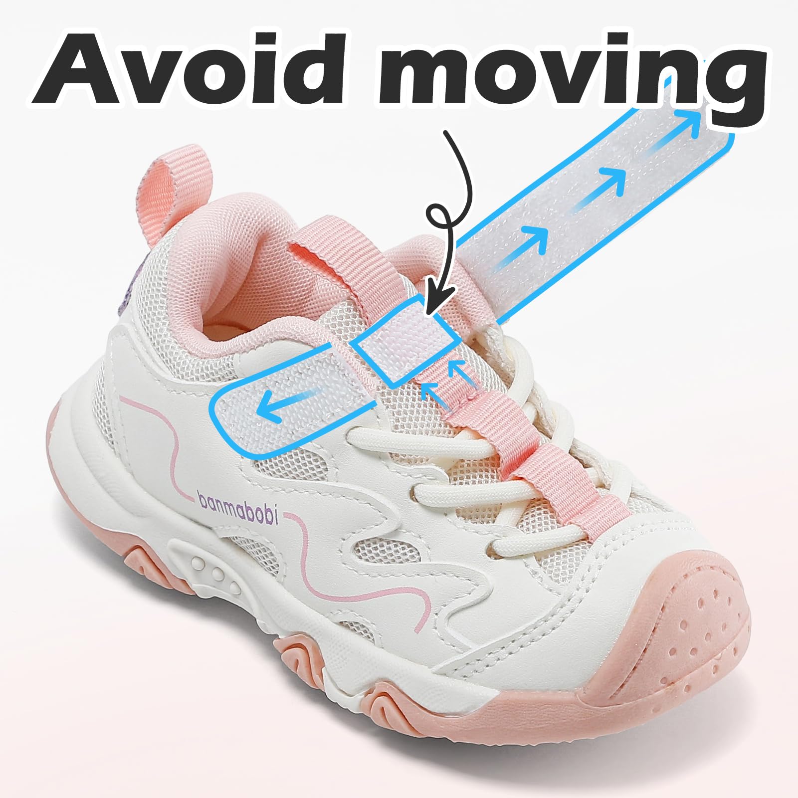MK MATT KEELY Buty gimnastyczne dla dzieci, antypoślizgowe, buty dla dzieci, lekkie trampki sportowe, 19-27 EU