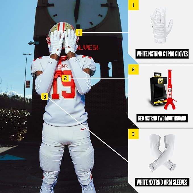 Guantes de fútbol Nxtrnd G1 Pro para hombre talla Medium miniatura 5