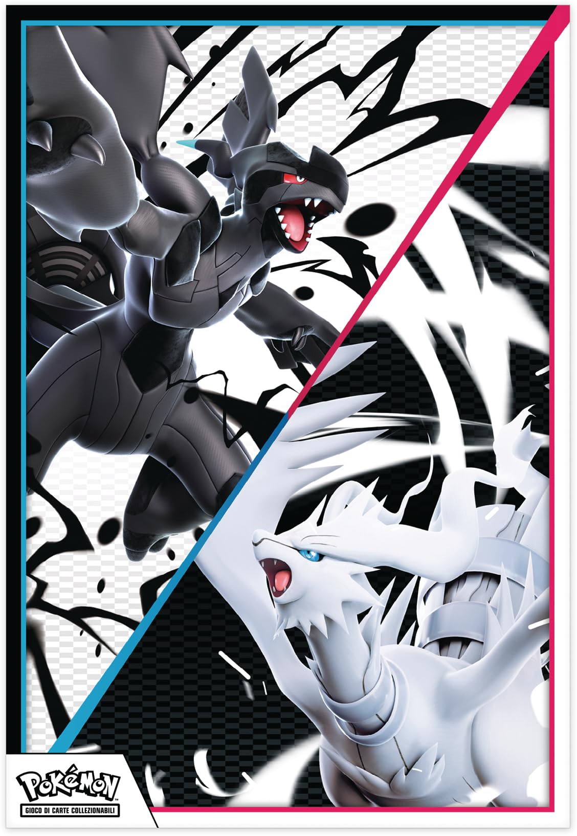 Pokémon: collezione con poster Unima del GCC (tre carte promozionali olografiche e quattro buste di espansione)