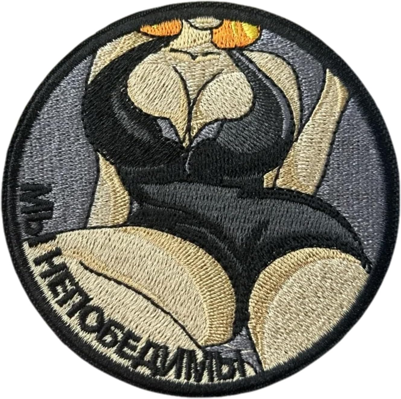 Patches for Backpacks, Anime Girl Printing Patches Embroidered Tactical Patches, Military Style Hook and Loop Badges, DIY Morale Applique Accessories for Jacket, Backpack, Hats