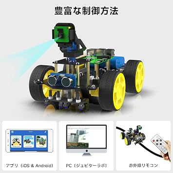 Yahboom Raspberry Pi5 AI Vision Robot