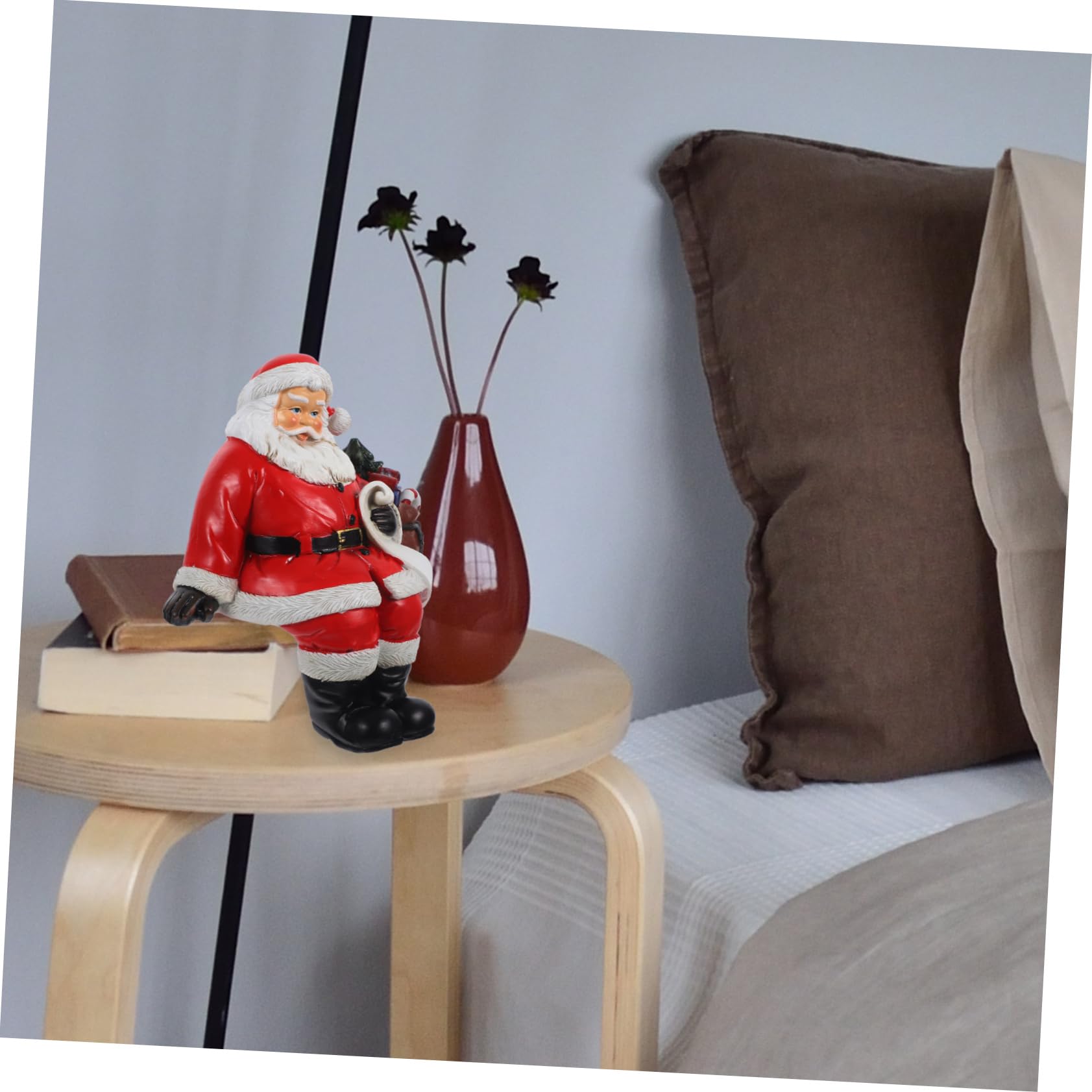 Cabilock 2 Stück Festival Zubehör Figuren Weihnachtsfigur Rentier Weihnachtsbaumschmuck Dekoration Plüsch Dekore Zwerg Weihnachtsdeko Set Weihnachtsschmuck Weihnachtsparty