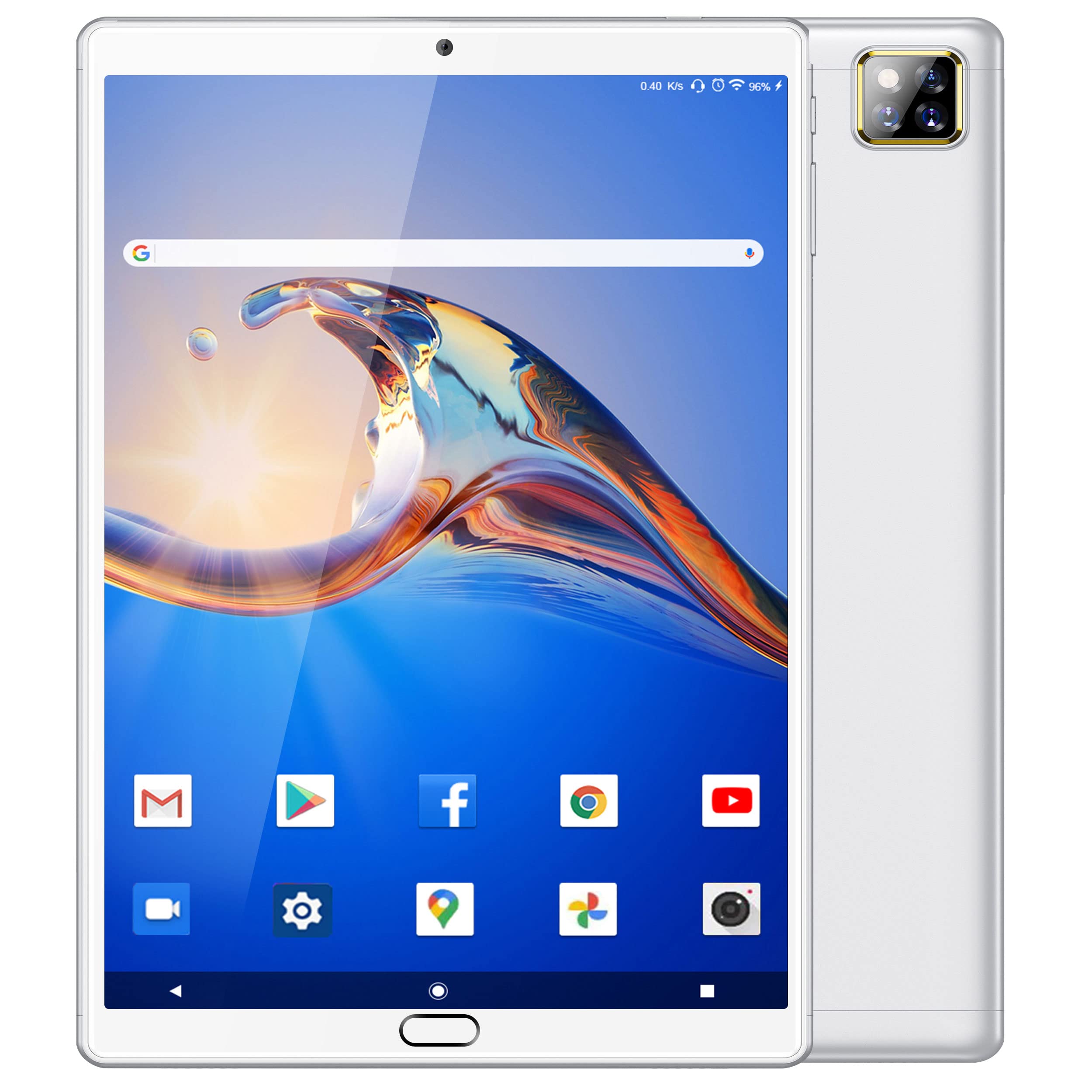 タブレット 10インチ Wi-Fiモデルタブレット Android タブレット3G SIM電話機能付きタブレット クアッドコアCPU  鮮やかな解像度1280*800IPS 32GB ROM 128GBまで拡張可能 デュアルカメラスピーカー BTGPSFMUSB接続対応 ...