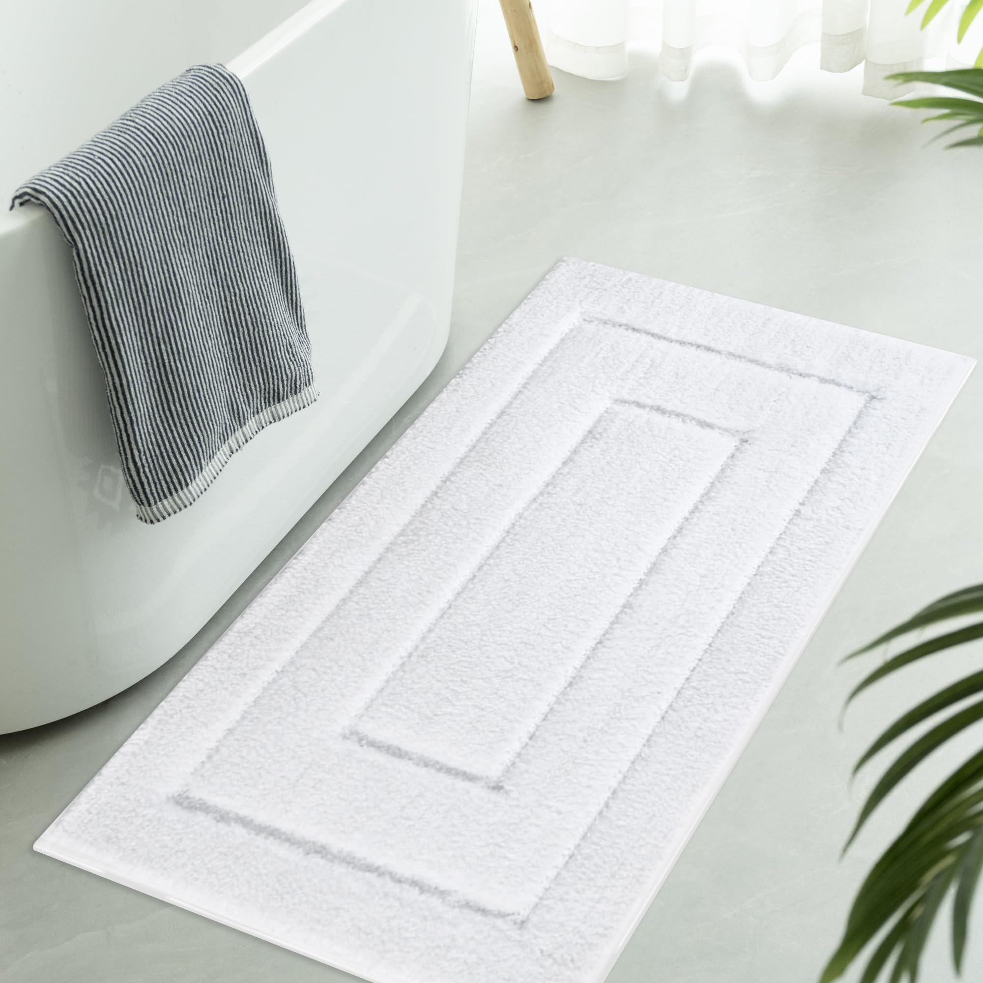Amazon.com: GRANNY SAYS Large Bathroom Rugs Non Slip Washable, 24" x 48 ...