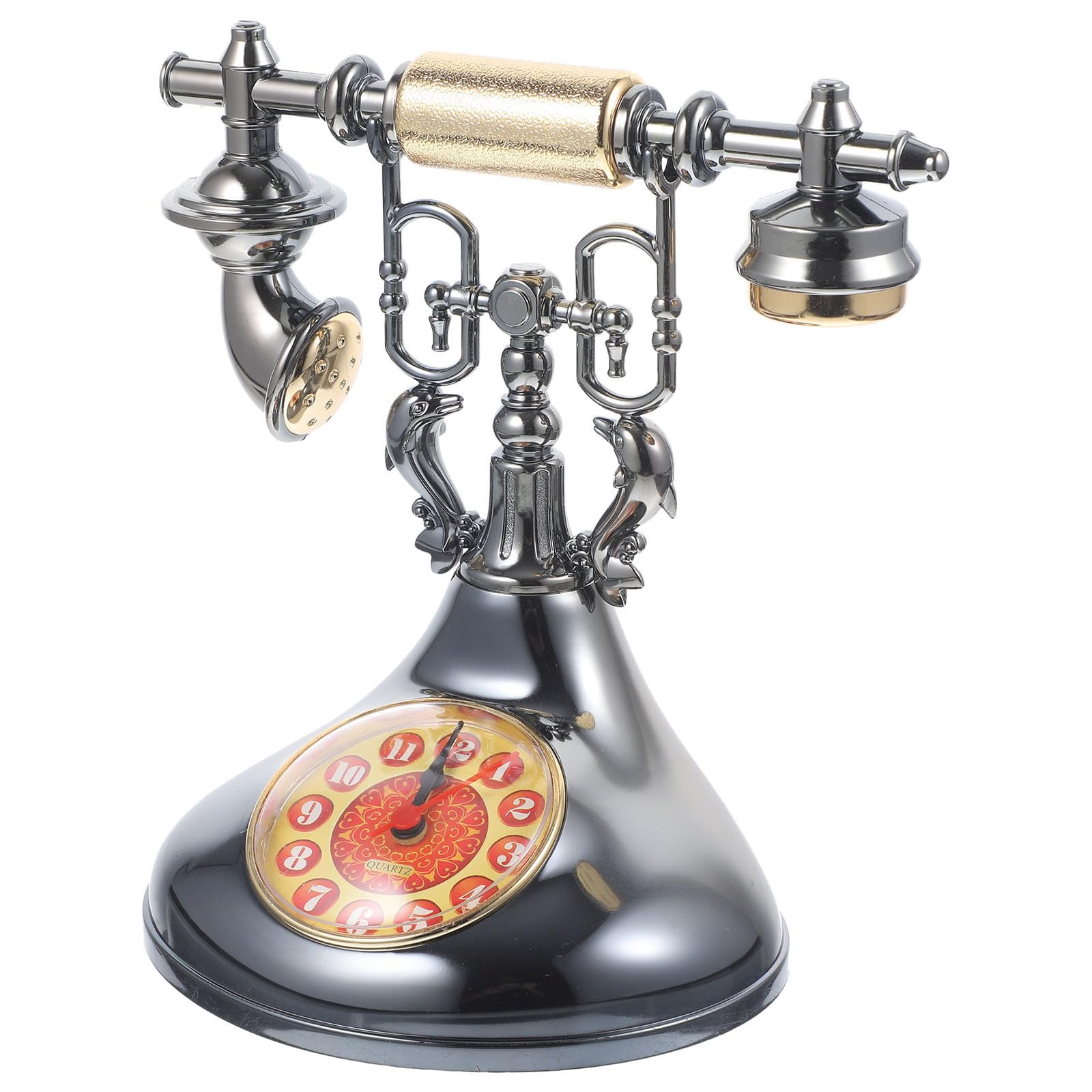 Reloj telefónico vintage para transformar escritorios aburridos en espacios con estilo retro