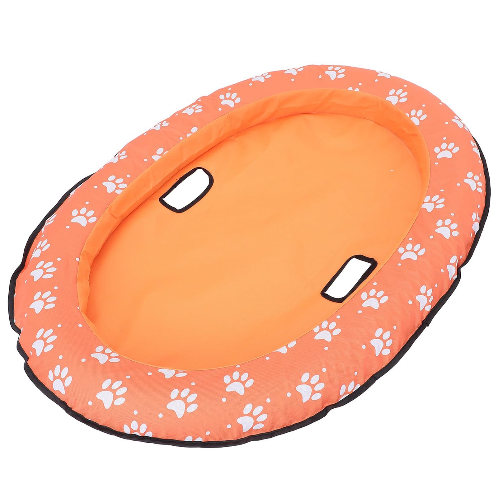 Flotador para Perros para Piscina - Balsa Inflable Ovalada - Colchoneta Flotante para Mascotas con Soporte Estable para Cachorros, Ideal para Nadar en el Lago o en la Playa. Accesorios para