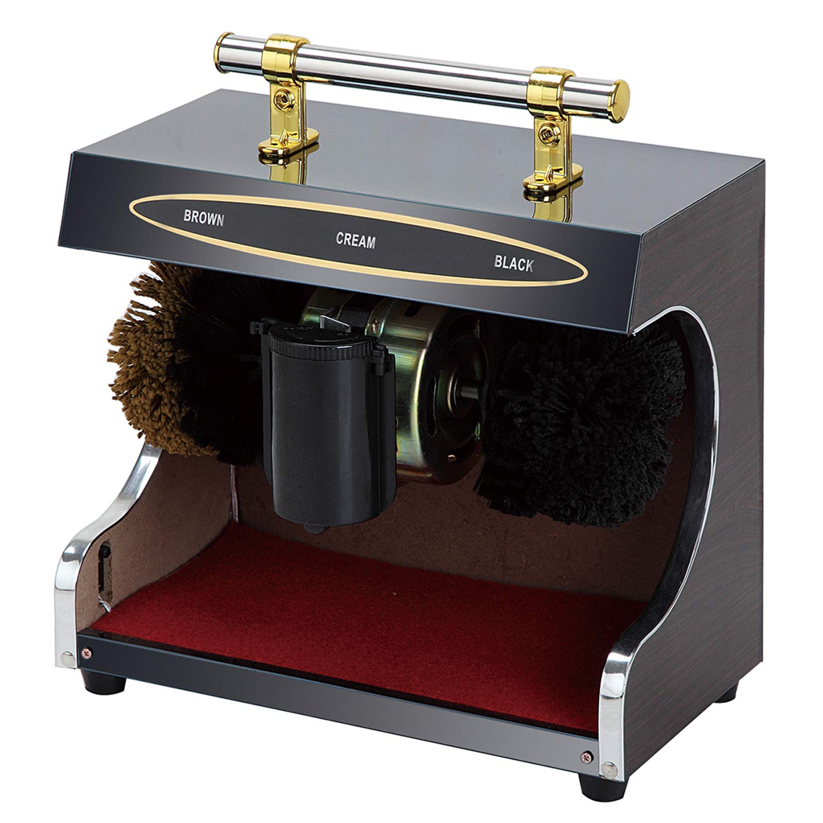 Spazzola a pettine portatile for uso domestico con sensore a(Gold)