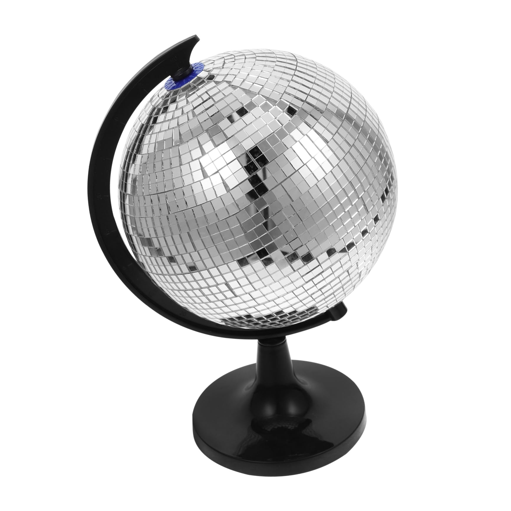 CORHAD Spinning Disco Ball Globe Reflective Mirror Ball Decor Large for Office Home Party Stage Quirky Decorative Ornament