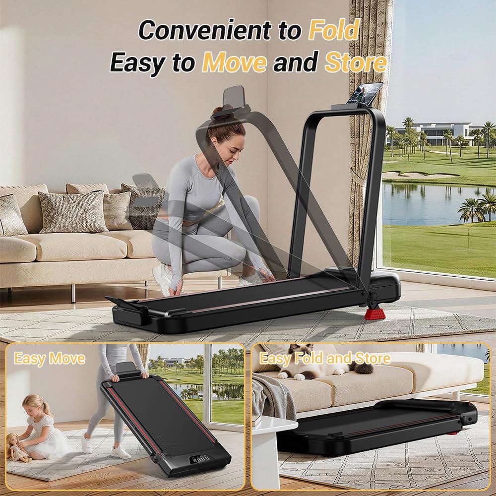 UMAY Laufband Für Zuhause Klappbar Treadmill for Home