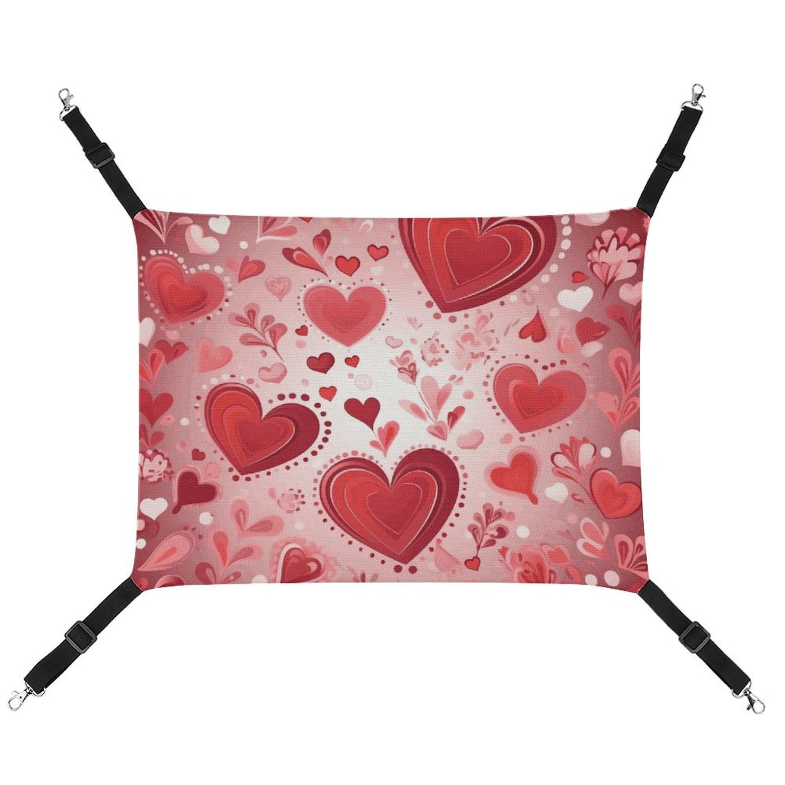 Hamac de la Saint-Valentin pour chat et lapin cadeau attentionné