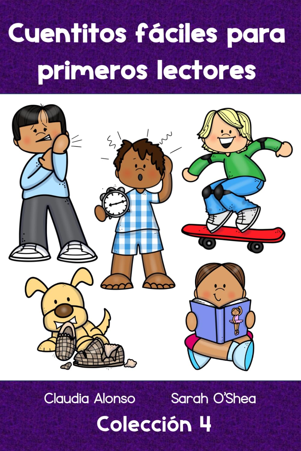 Cuentitos fáciles para primeros lectores (Colección 4): Cinco cuentos fáciles de leer (Spanish easy readers) (Cuentitos para niños)