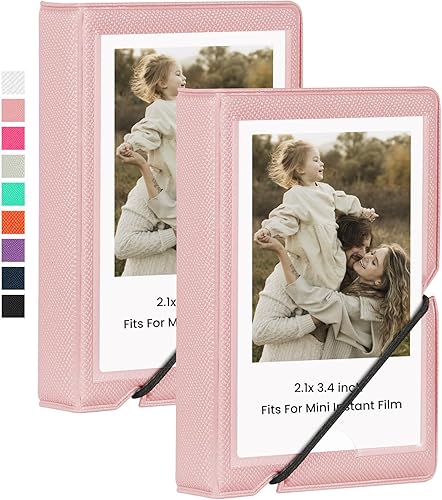 Miniatura 17 de Lifting - Mini álbum de fotos con 28 bolsillos de 2x3 pulgadas, se ajusta para Fujifilm Instax Mini 7s 8 9 11 25 26 40 50s 90 Evo Z2300 cámara