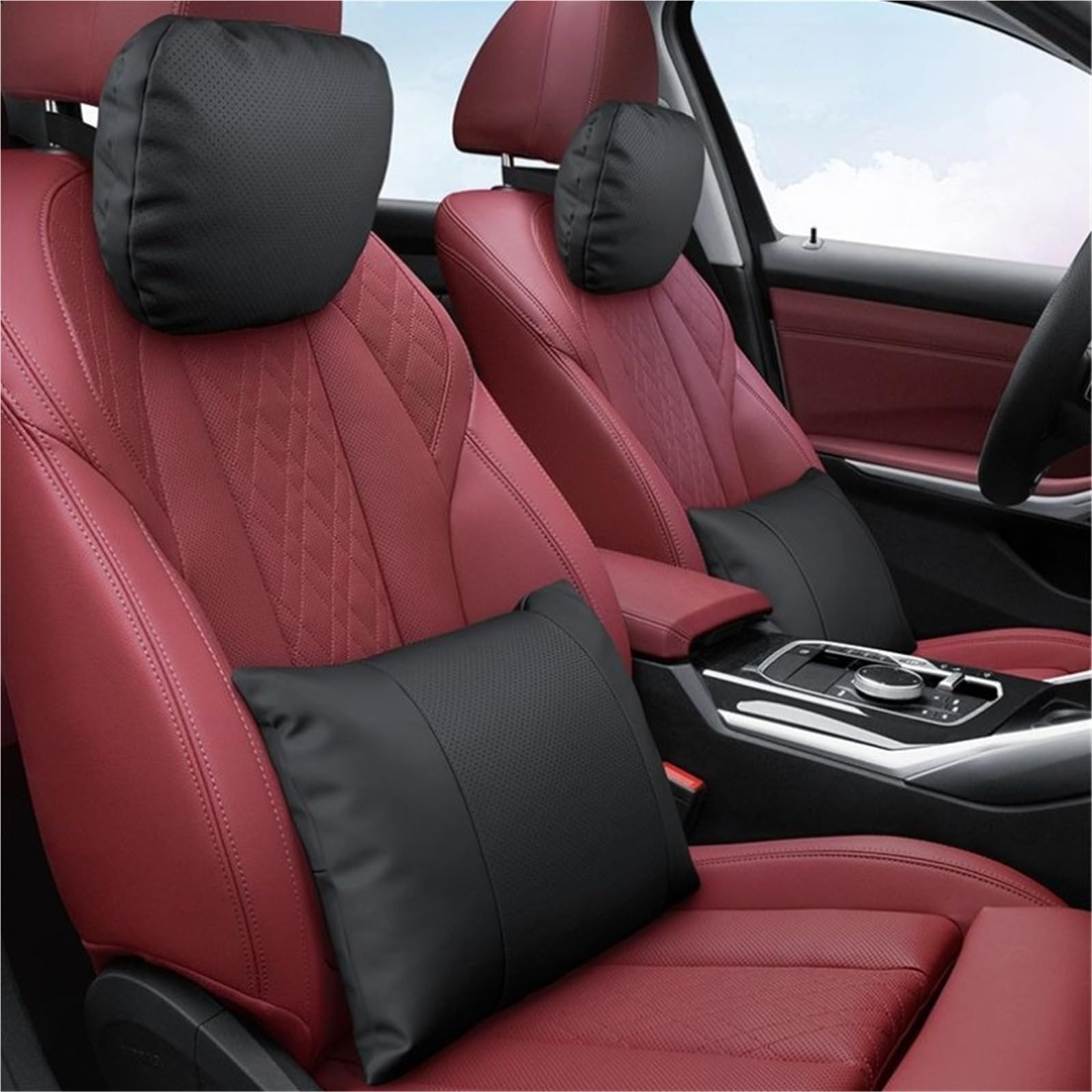 Cojin Reposacabezas Coche Reposacabezas y soporte cervical Cuello del automóvil