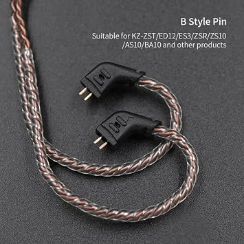KZ CCA 2PIN IEM Earphone Cable and CCA CRA in Ear Monitors Headphones
