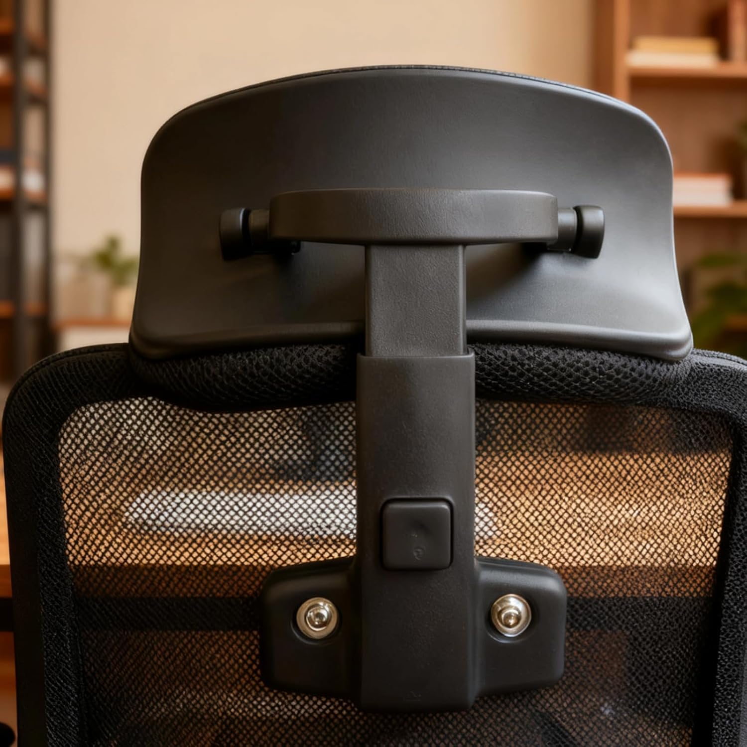 11 X 7.1 in Ergonomic Office Chair Headrest, Black, Easy to Install, Adjustable Neck Support, No Drilling