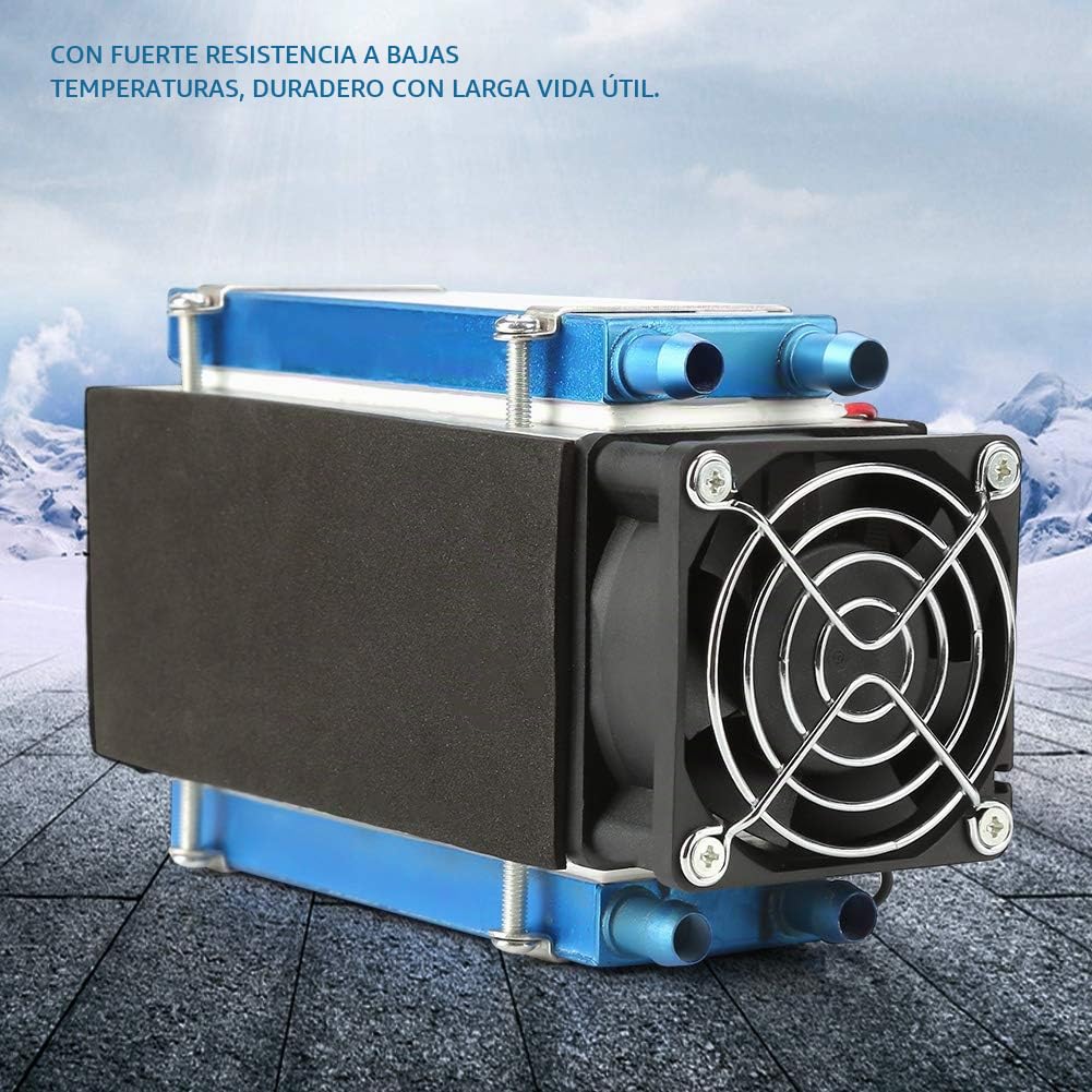 Enfriador Peltier Termoeléctrico 4/6 Chips para Refrigeración en Espacios Pequeños, Instalación Fácil, Ideal para Enfriar Agua
