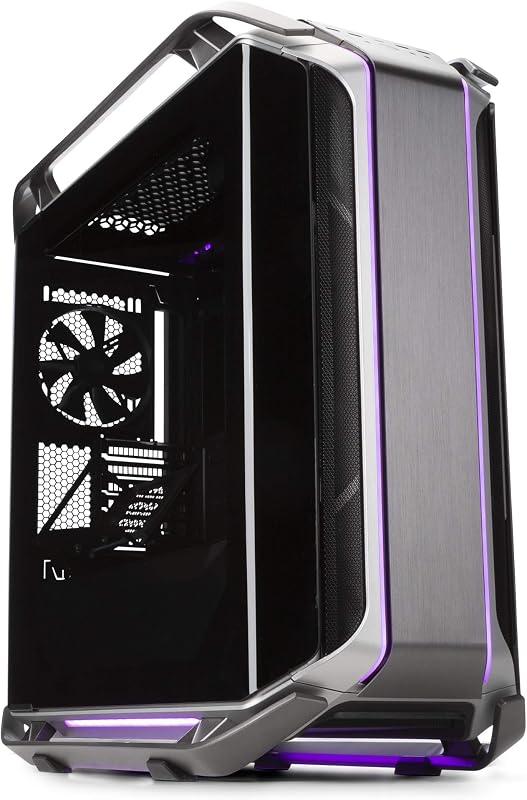 Cosmos C700M E-ATX Full-Tower, Curved Tempered Glass Panel, Riser Cable, Flexible Interior Layout, Diverse Liquid Cooling, Type-C, Customizable ARGB (MCC-C700M-MG5N-S00)