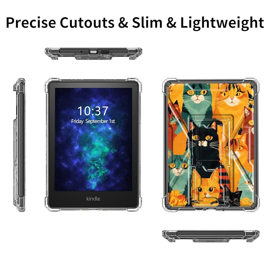 Amazon.com: for 6'' All-New Kindle Case Clear 2019,Kindle