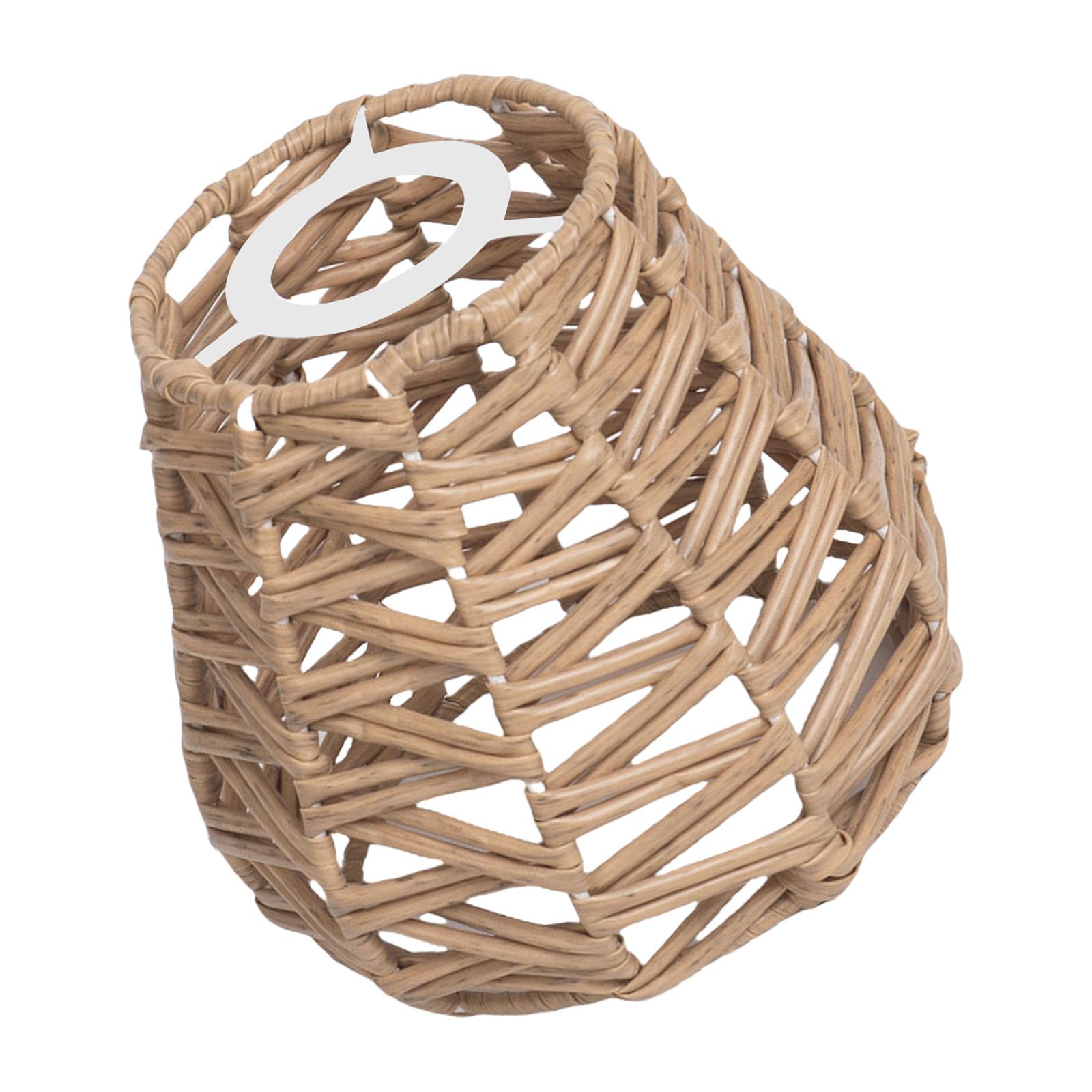 Tsophreniq Rattan Lampshades Weave Lampshades Indoor Pendant Light Shade Texture Perfect for Room and Restaurant Decorating Easy Installation Lamp Shade