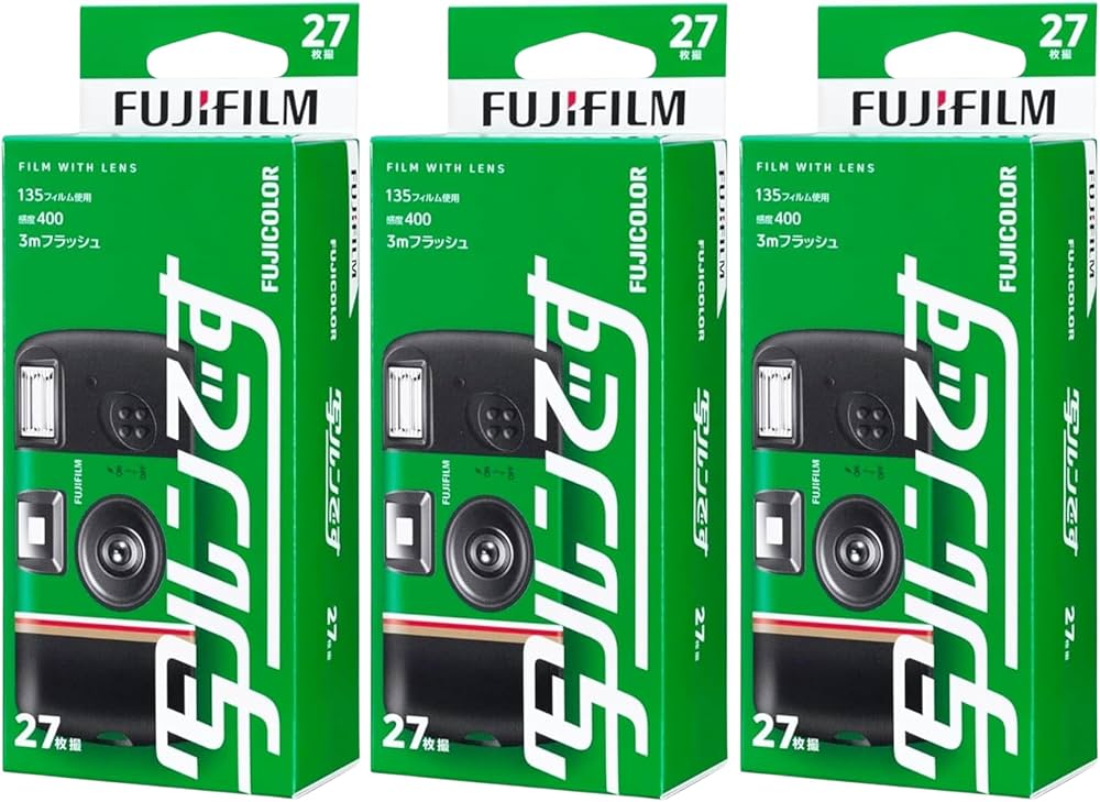 Amazon | 富士フイルム フジカラーレンズ付フィルム 写ルンです