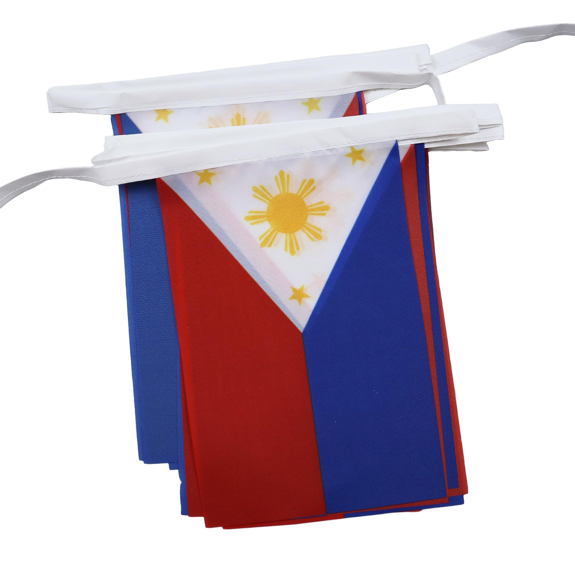 AZ FLAG Guirnalda 6 Metros, 20 Banderas de Ecuador 21x15 cm, Bandera Ecuatoriana 15 x 21 cm - Banderines — view 41