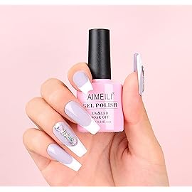 AIMEILI Soak Off U V LED Gel Nail Polish - Cashmere Kind of Gal (040) 10ml