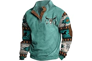 Aztec Jacket for Men: Ethnic Heritage Meets Modern Style