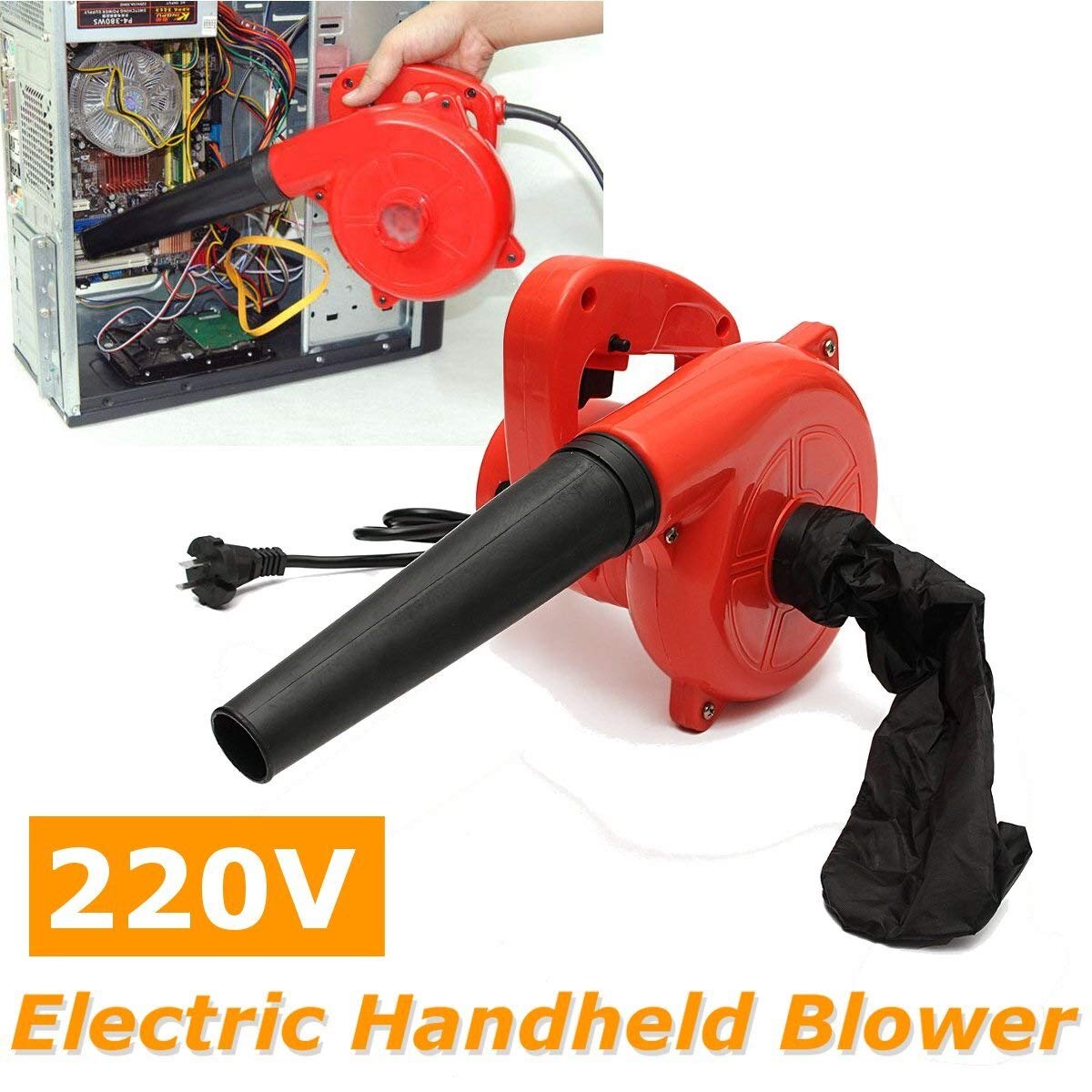 Soffiatore Cleaner Computer Aria Ventilatore Elettrico Polvere Blowing Polvere Computer collettore di polveri Air Blower 600W 220V Blower