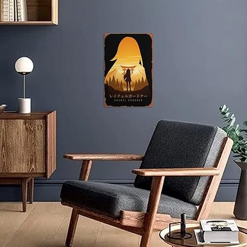 Miniatura 5 de Rachel Ray Angels Of Death - Póster de anime con logotipo de gasolinera y gasolinera, 8 x 12 pulgadas