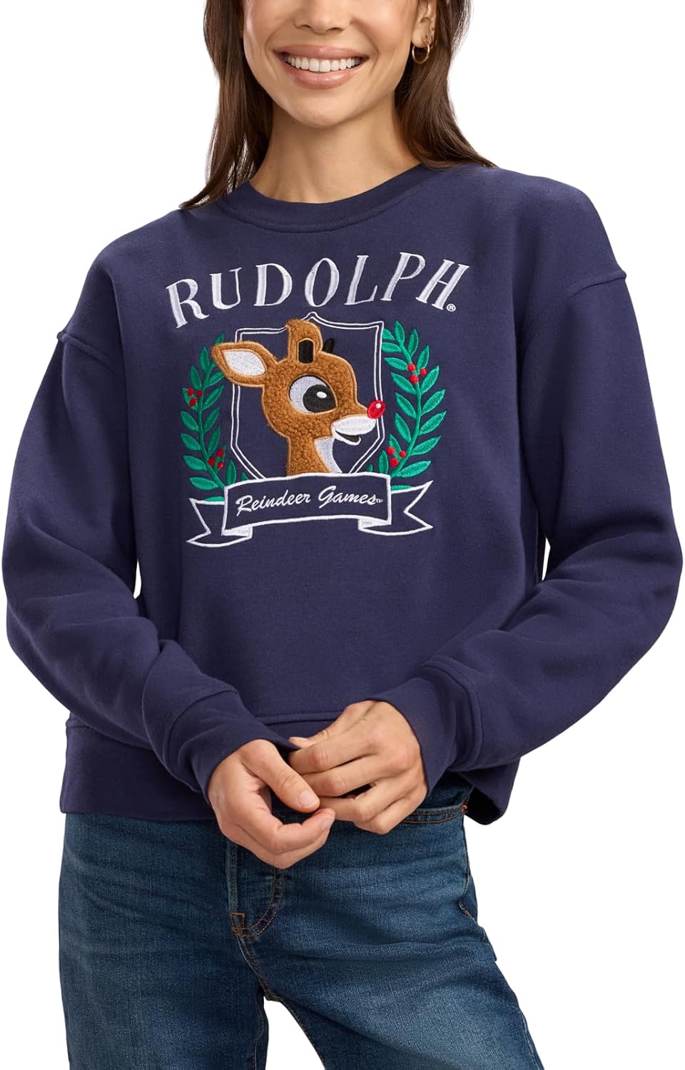 Tipsy Elves Cozy Christmas Sweatshirts for Women - Cute Festive Womens Xmas Pullovers - Winter Holiday Outfit