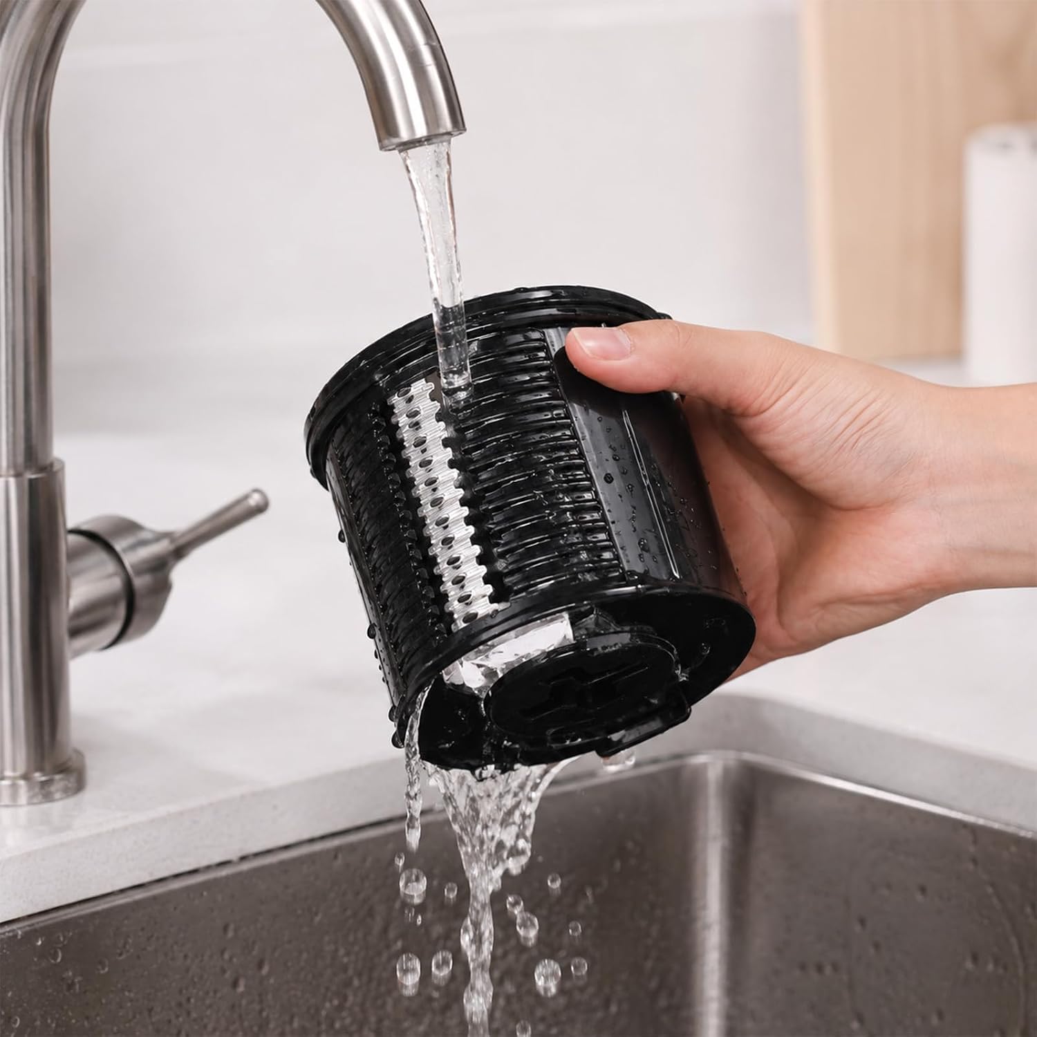 BOXOB Electric Cheese Grater Attachment with 4 Blades