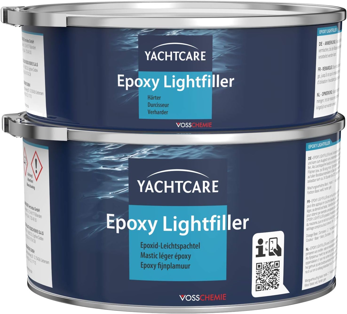 Yachtcare Lightfiller Epoxy Putty with Hardener 6kg
