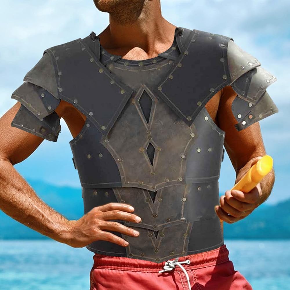 Amazon.co.jp: バイキング戦士の胸鎧 - 中世の胸鎧 | レトロナイト