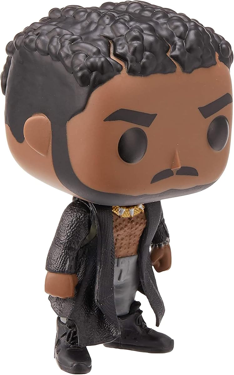 Funko Pop Marvel: Figura coleccionable Black Panther-Erik Kill Monger con cicatriz, multicolor
