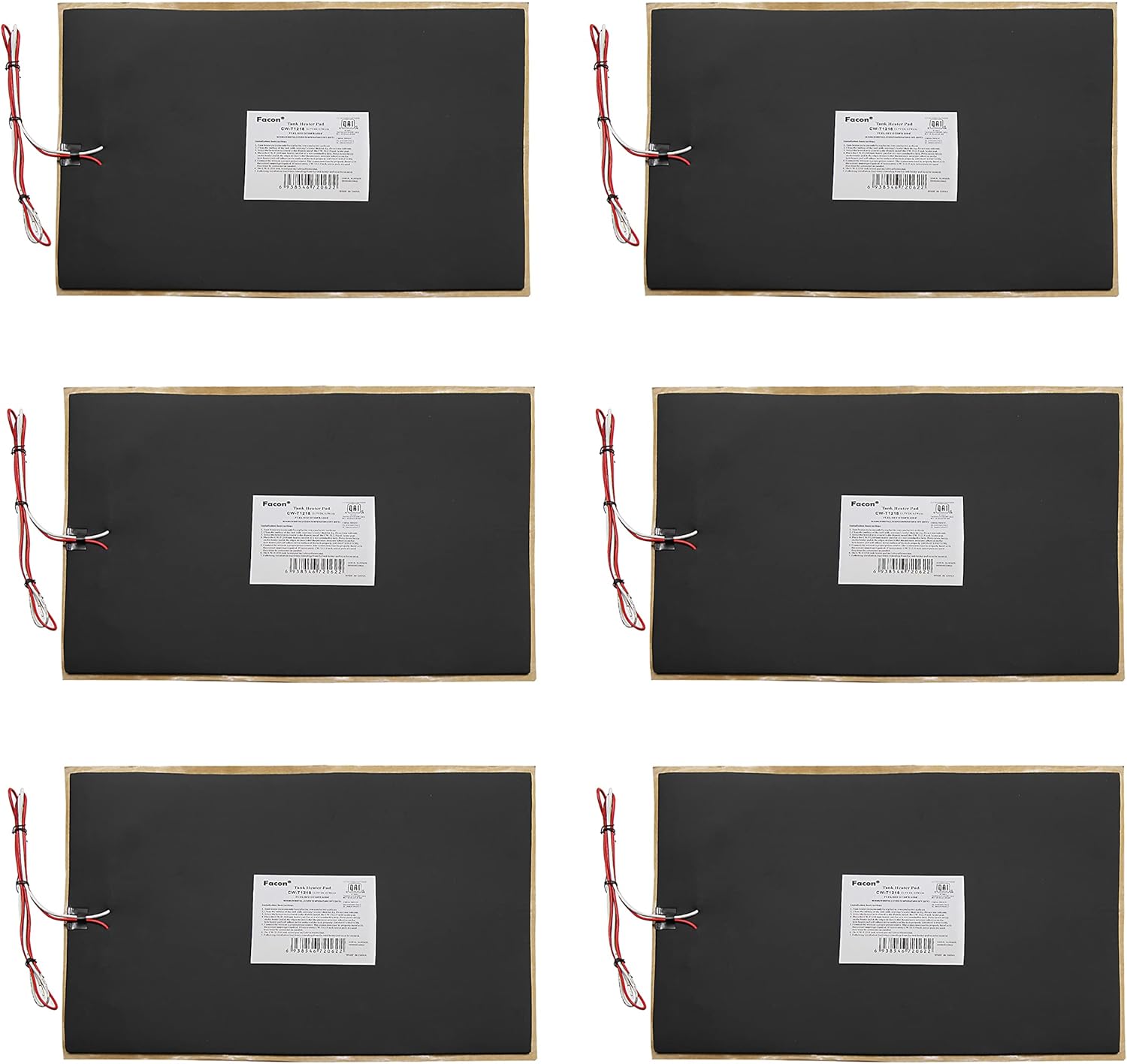 12" x 18" RV Camper Trailer Water Holding Tank Heater Pad With