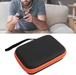 Cas de voyage Retro Game Console, organisateur de stockage d'émulateur portatif avec sac Mesh grande capacité