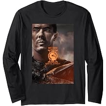 Mortal Kombat 2 Cole Young Official Character Poster Long Sleeve T-Shirt