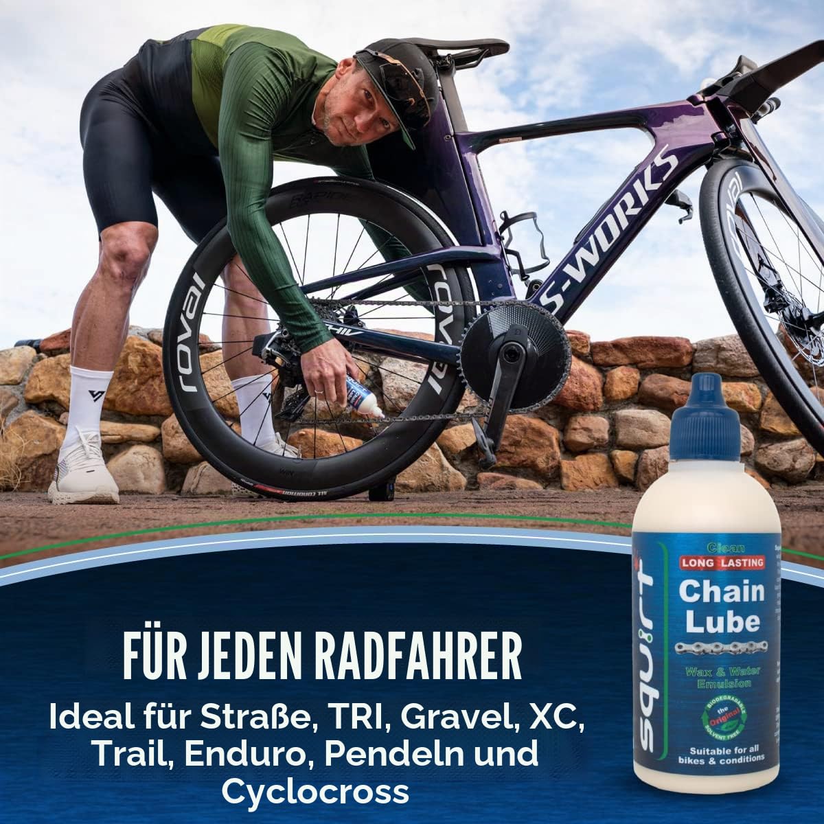 Squirt Lube Kettenwachs 500 ML