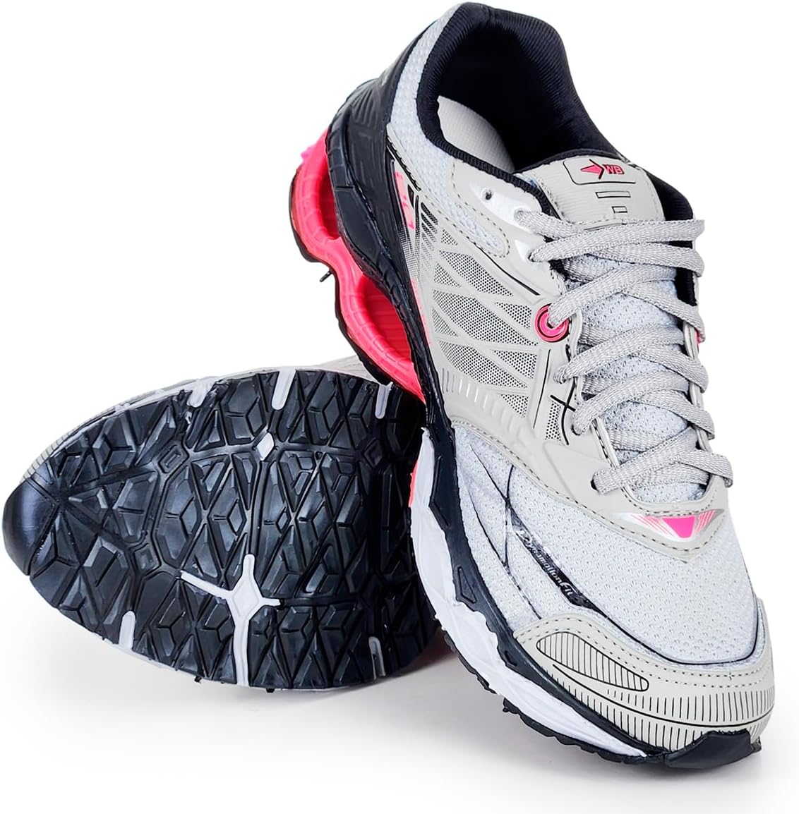 Tenis Feminino Esportivo Academia Corrida Confortavel Wave Dubbele 20