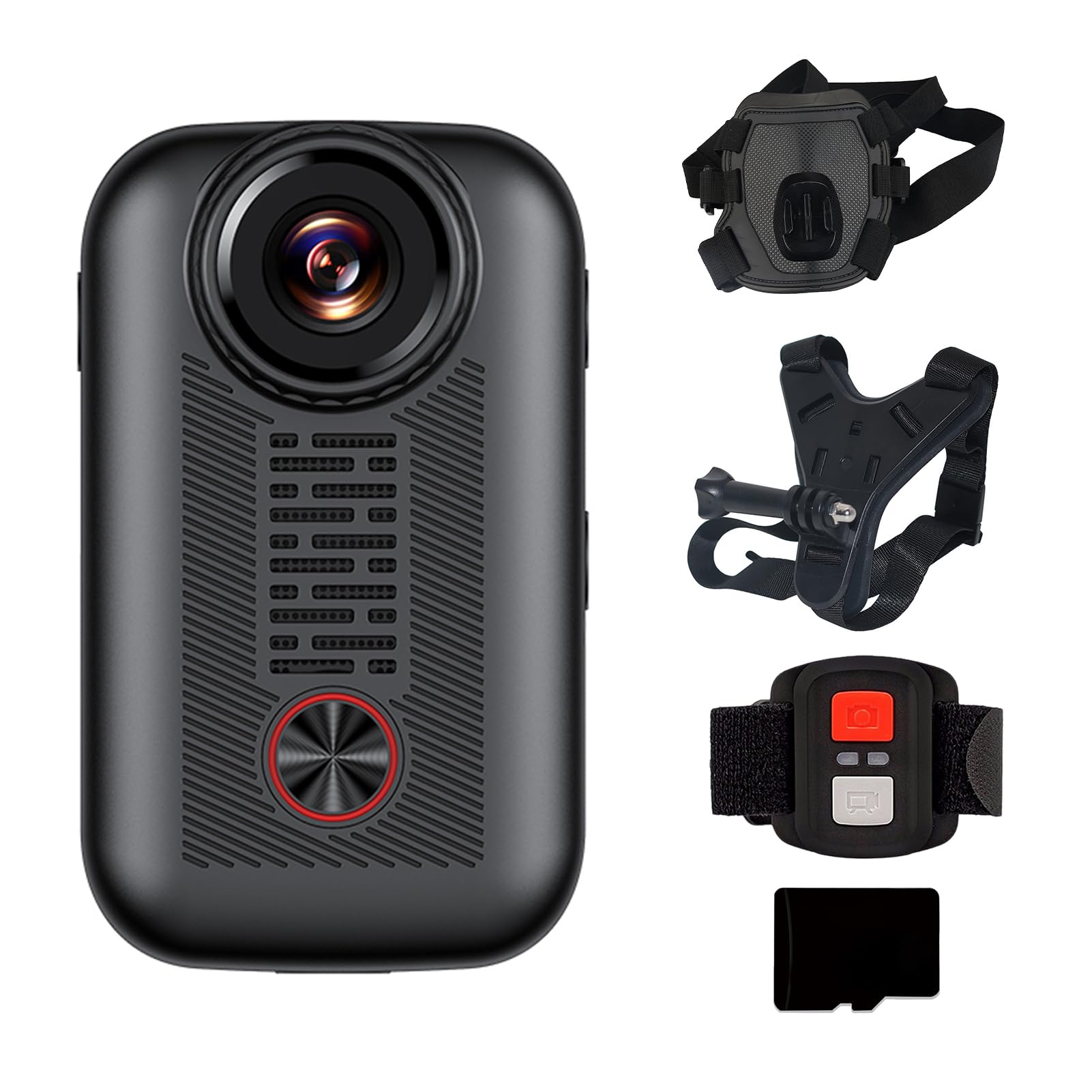 Mini caméra pour Animaux de Compagnie, pour capturer Les Aventures Quotidiennes des Animaux de Compagnie, Collier sans Fil, caméra avec d'action, WiFi, 32 Go, Combinaison