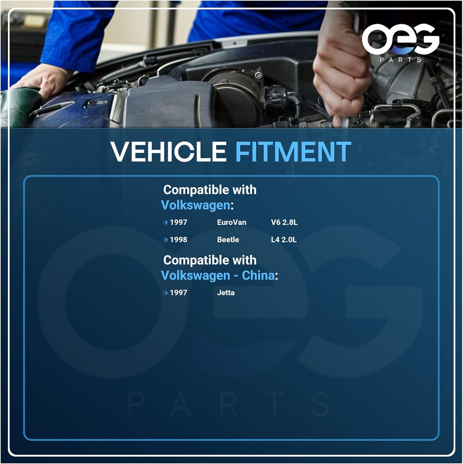OEG Parts New Alternator Compatible With 1998 98 Beetle L4 2.0L 028-903-018 439001 AL0188X 0-123-310-037 0123310037
