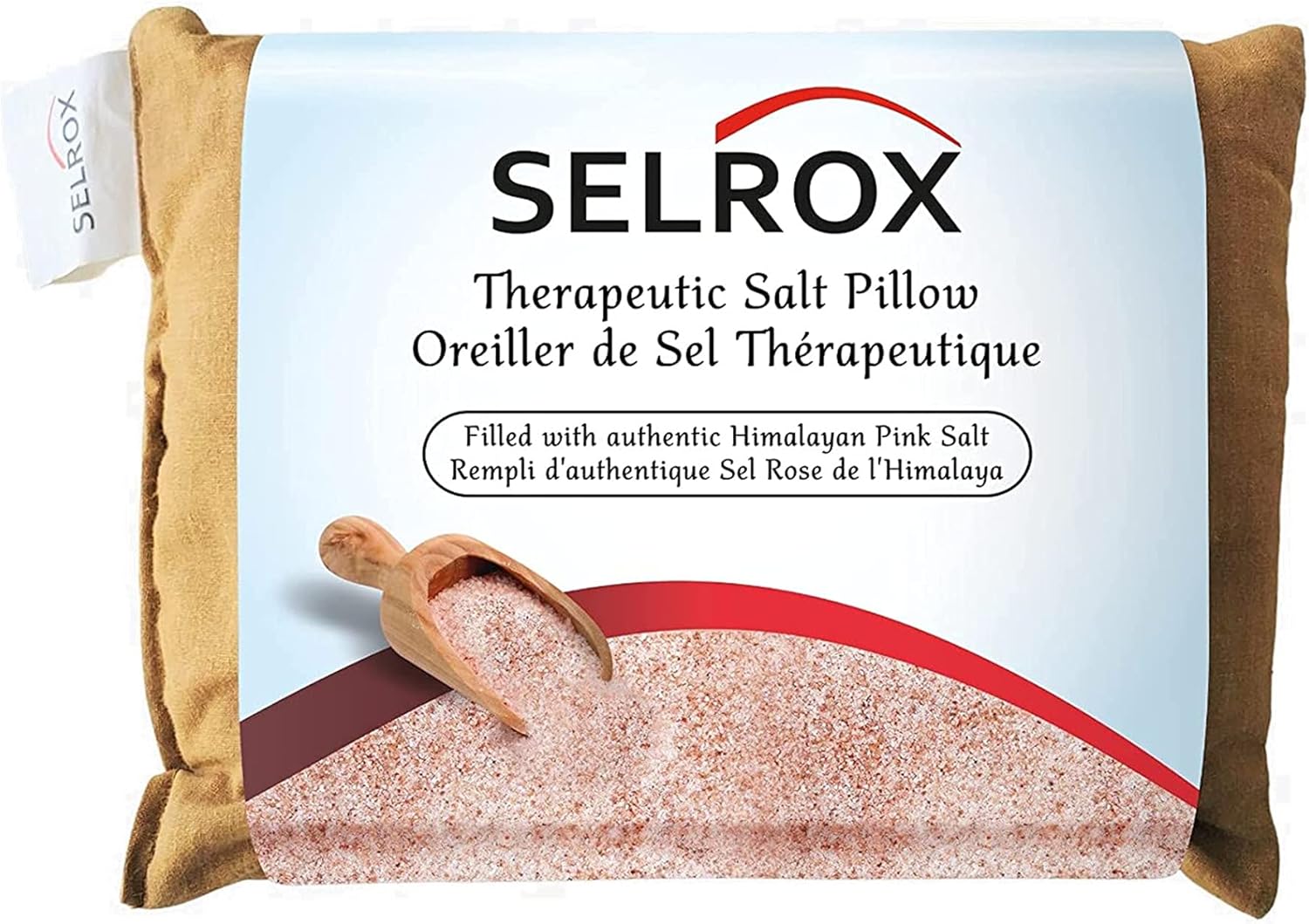 Selrox Heat Pad Natural Himalayan Pink Salt microwavable heating pad