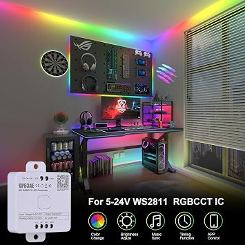 JOYLIT RGBCCTIC SPI LED Controller APP Control