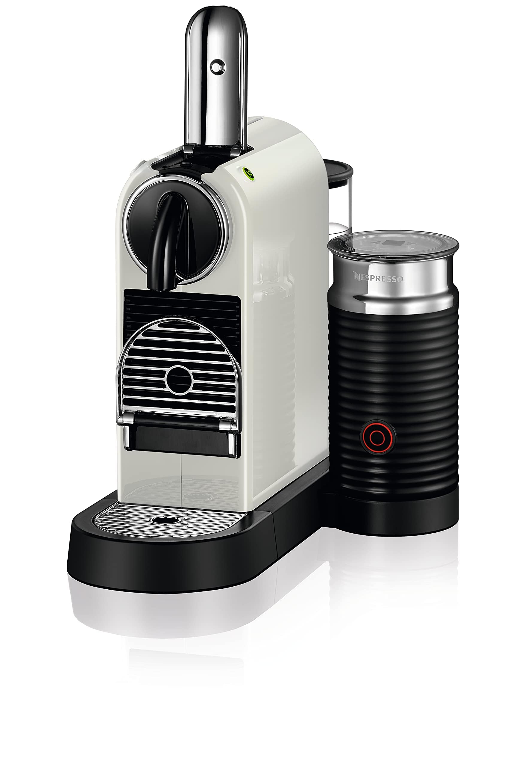 DeLonghi Nespresso Citiz EN267.WAE Cafetera con cápsulas, sistema de extracción especial, 1710 W, 1 L, plástico, Blanco