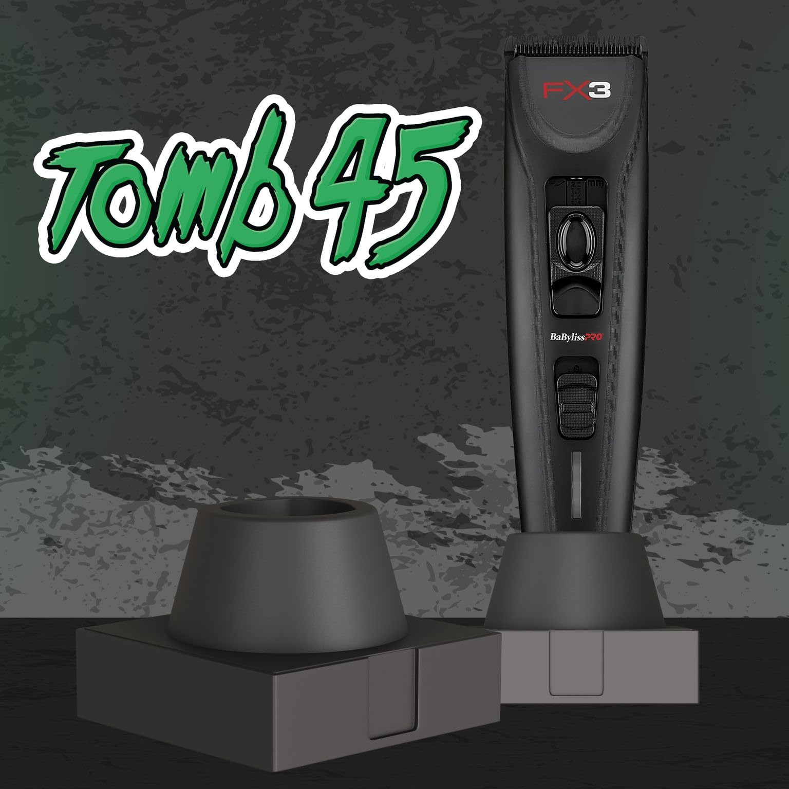 Tomb 45 Power Pod for Babyliss FX3 Hair Clippers - Wireless Charger for Hair Clipper - Charging Base