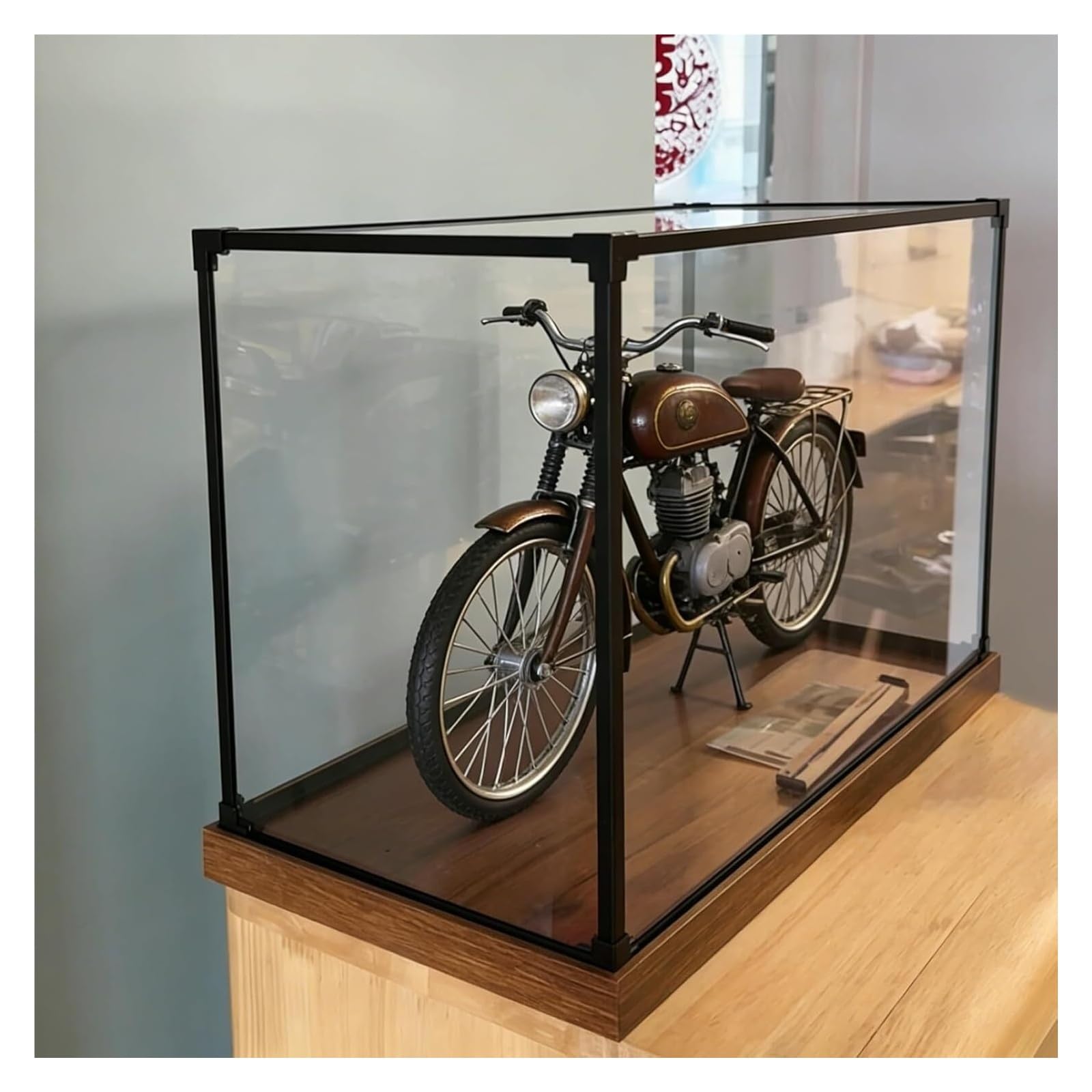 Clear Plastic Showcase, Clear Acrylic Display Case, Storage Box For, Multiple Sizes(60x50x60cm/24x20x24in)