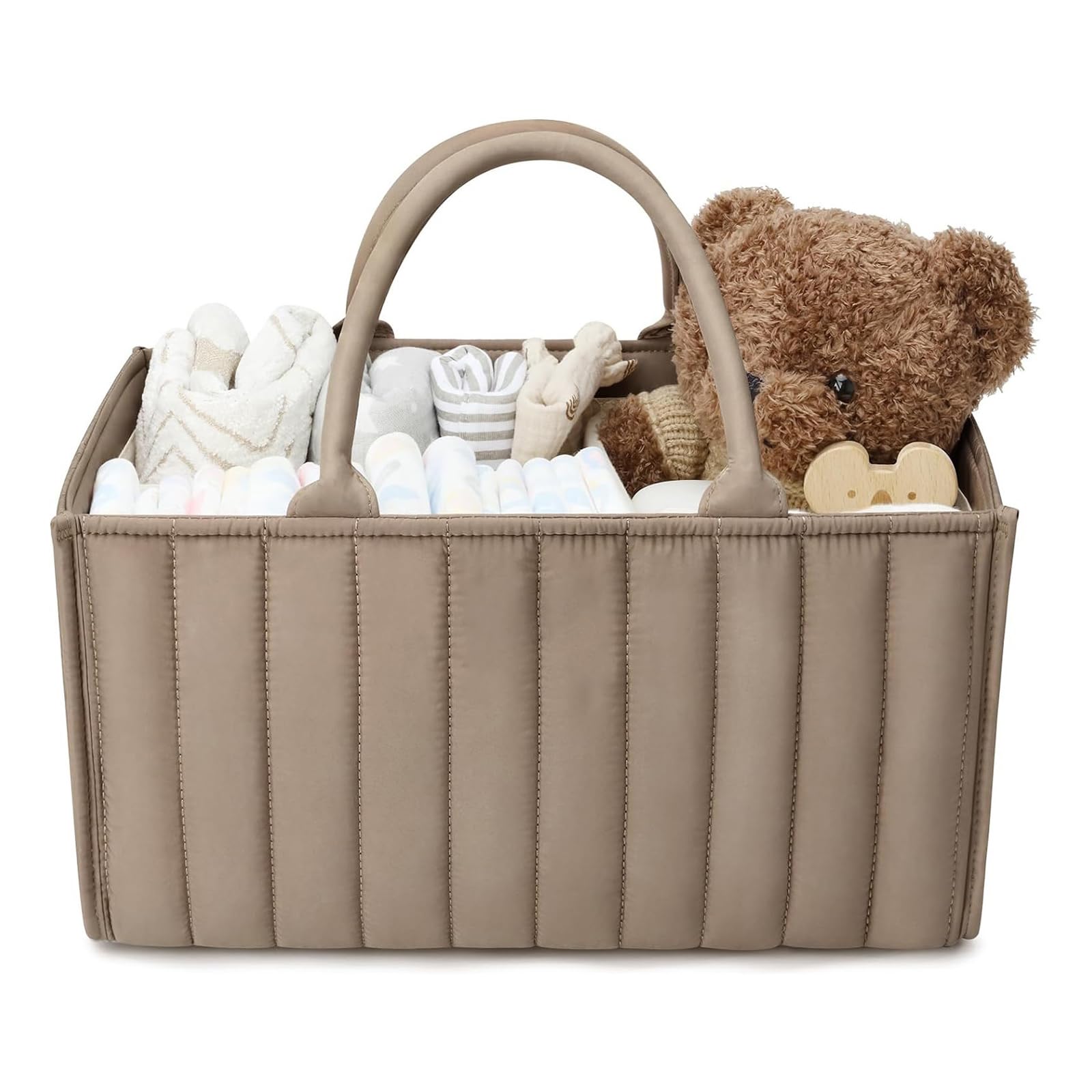 Satiskid Nappy Caddy Organiser with Removable Divider
